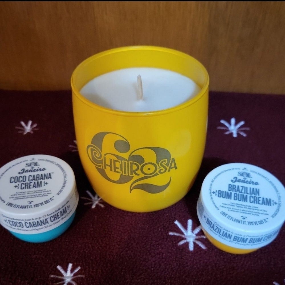 Sol de Janeiro Cheirosa candle and Body cream bundle